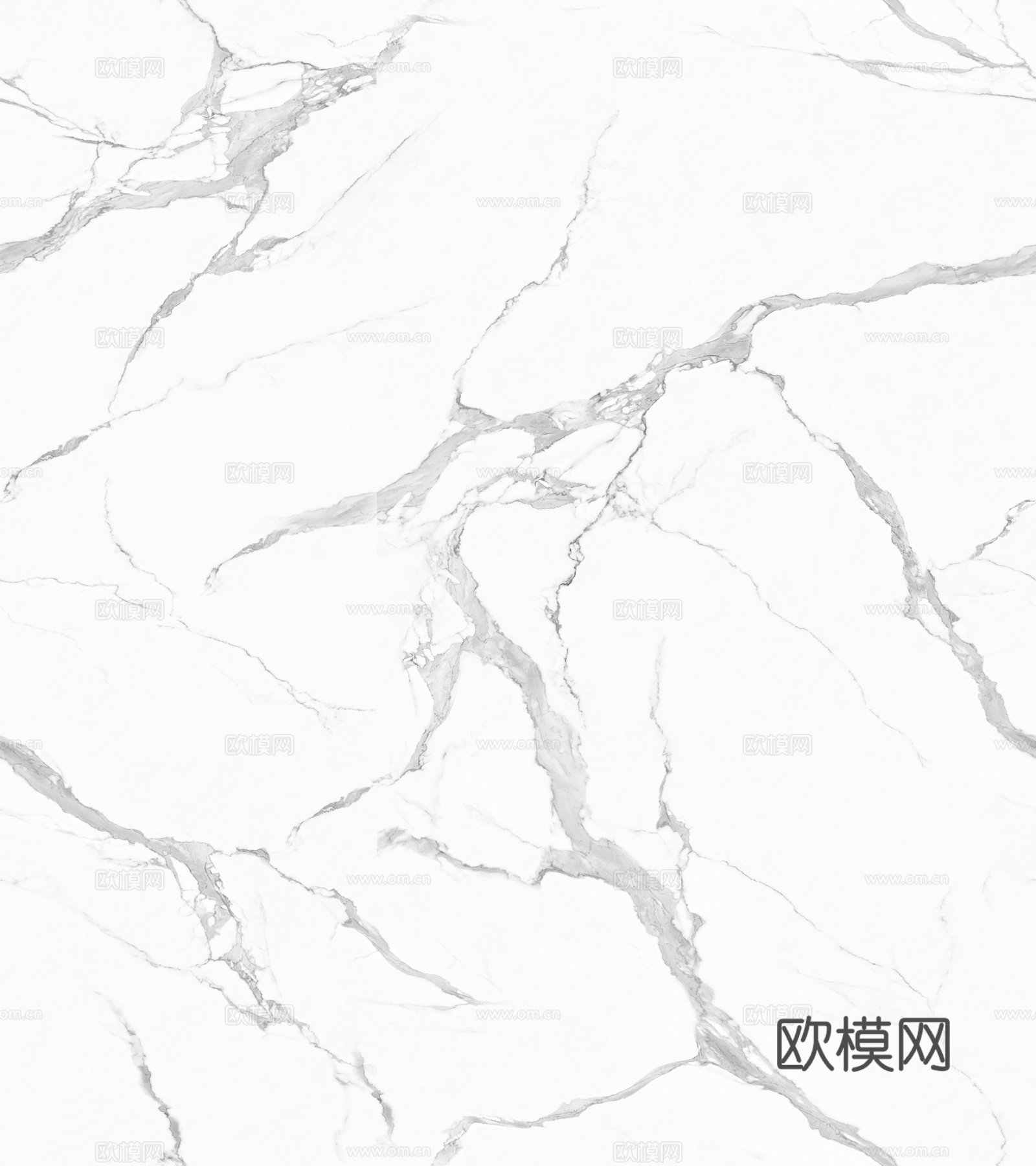 现代无缝鱼肚白大理石岩板