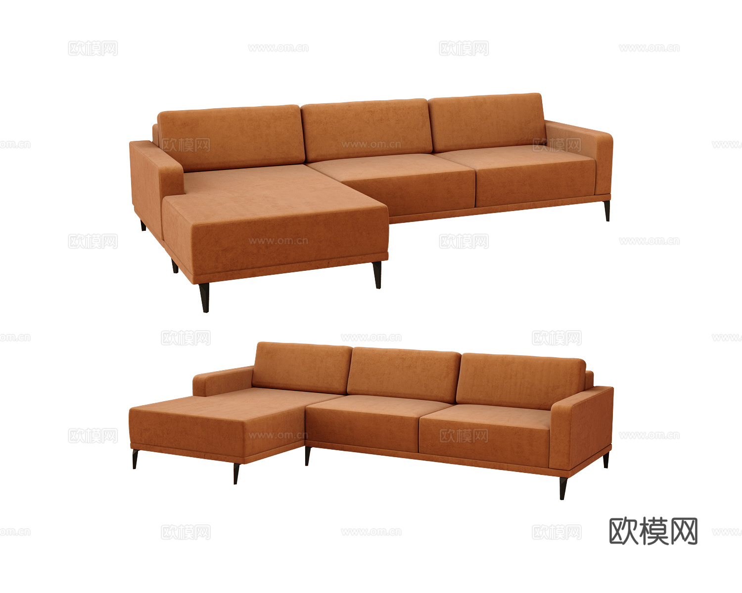 Masterfabrik 转角沙发3d模型下载