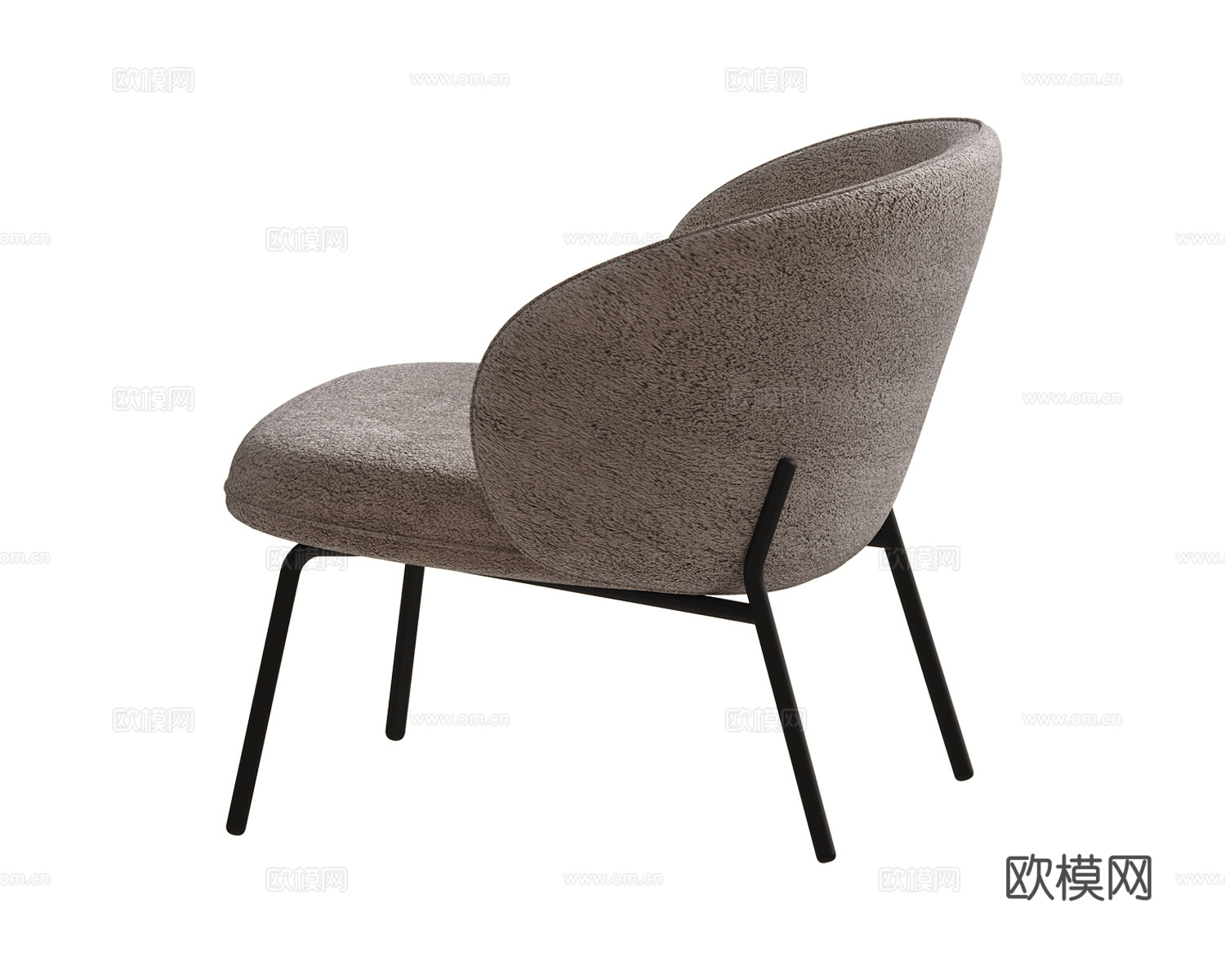 BoConcept 沙发椅 休闲椅3d模型下载（渲染图1）