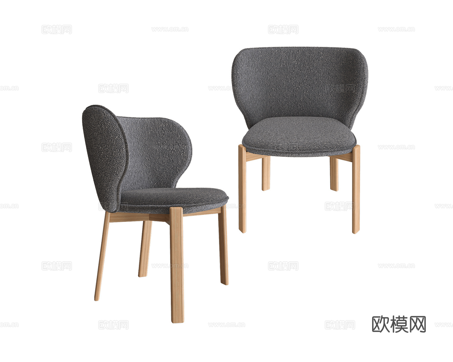 DIZA Collective 餐椅3d模型下载