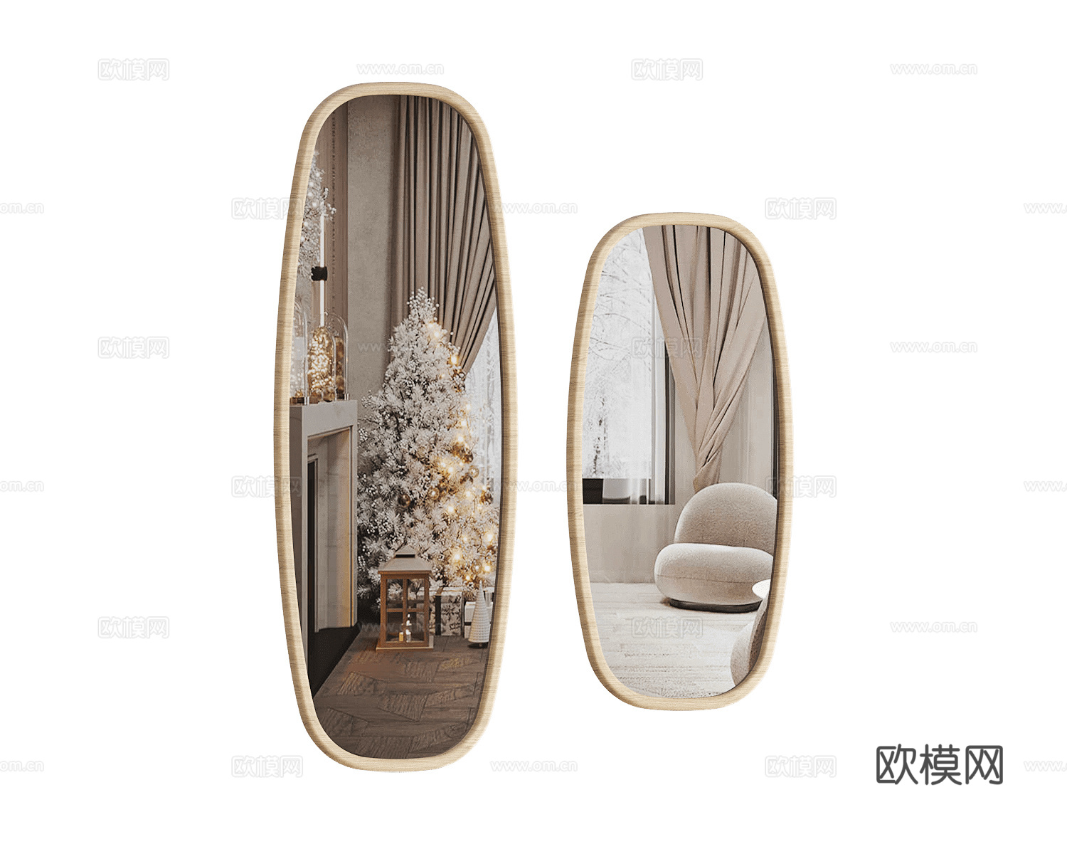 Yaratam Design挂镜 镜子3d模型下载