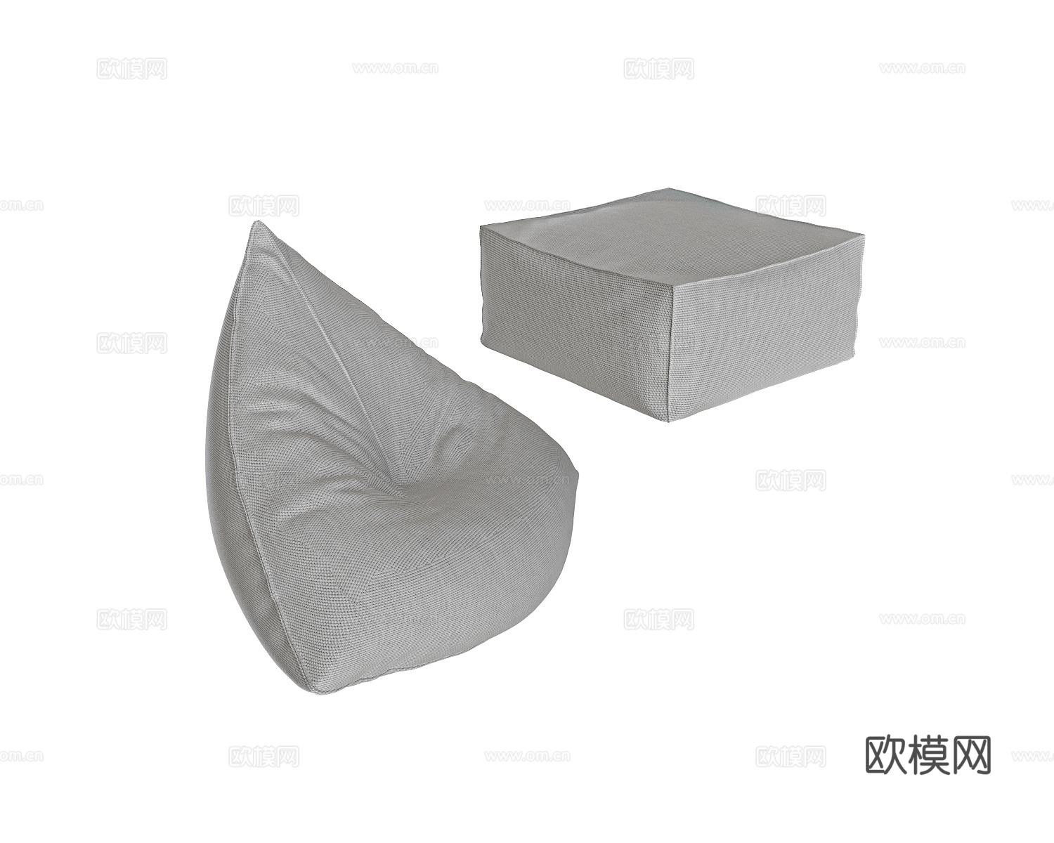 Gandía Blasco 懒人沙发3d模型下载