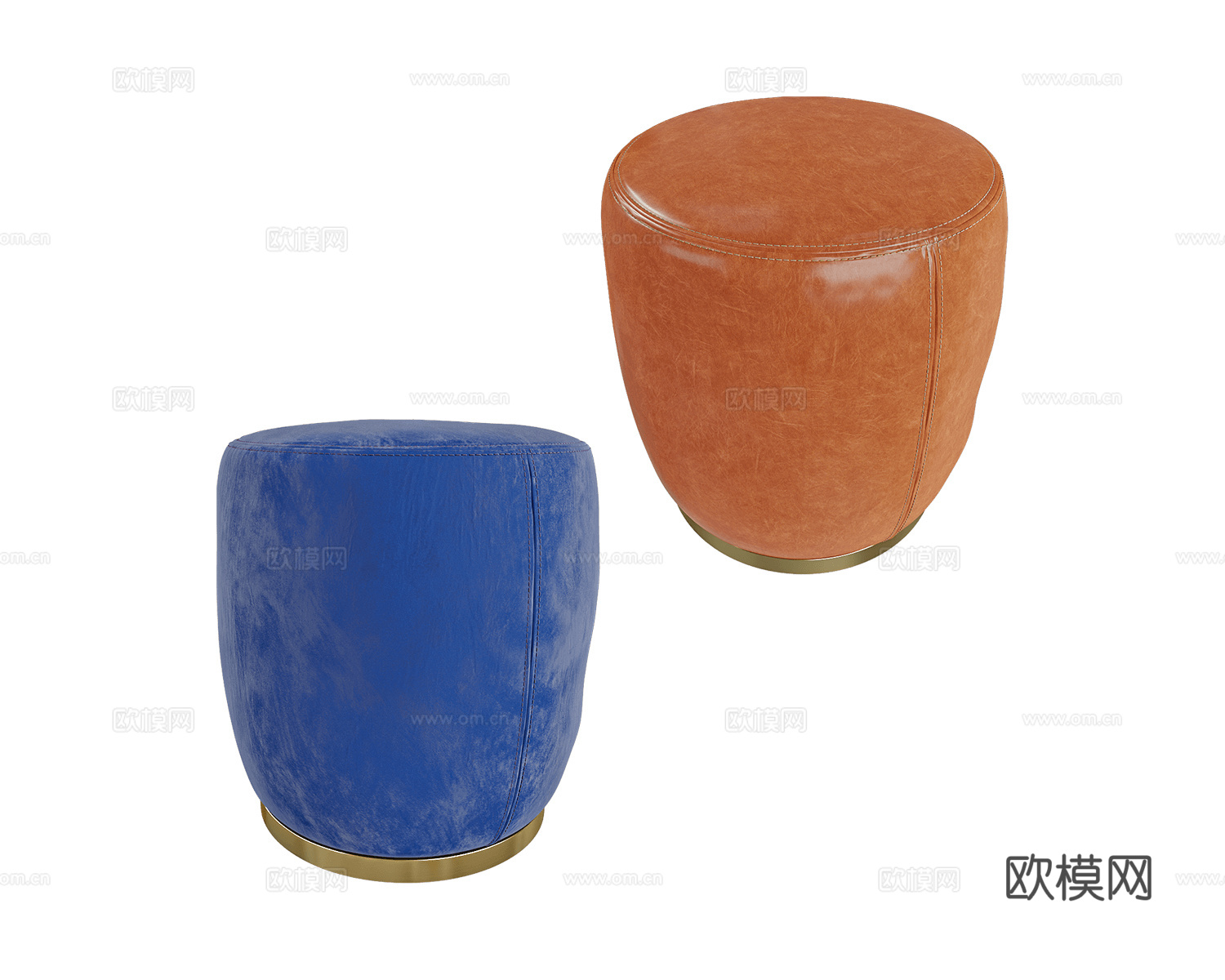 SCAPPINI HOME 沙发圆凳3d模型下载