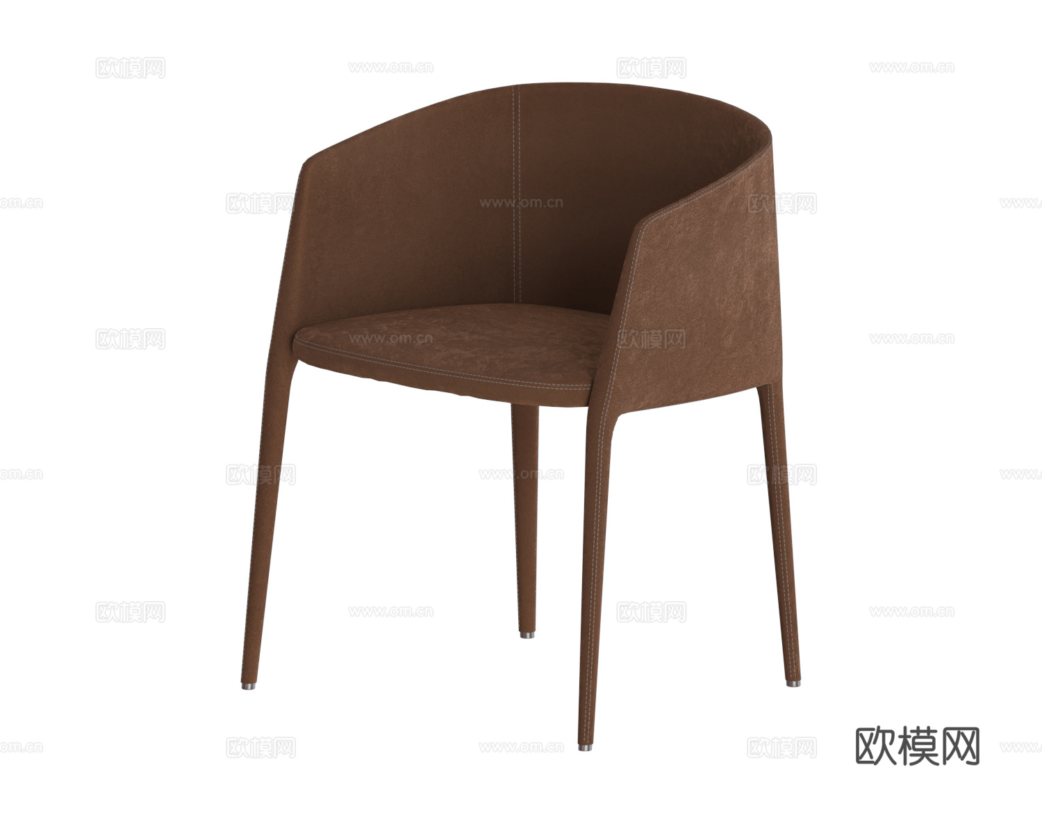 MDF Italia  意式餐椅3d模型下载（渲染图2）