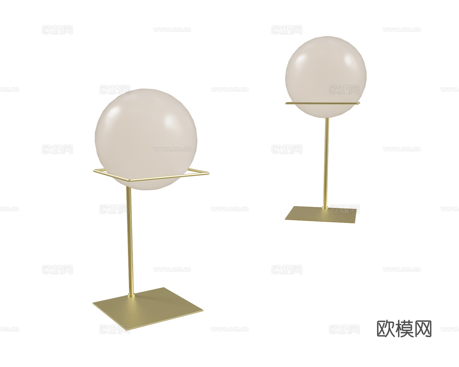 ENOstudio 意式台灯3d模型下载