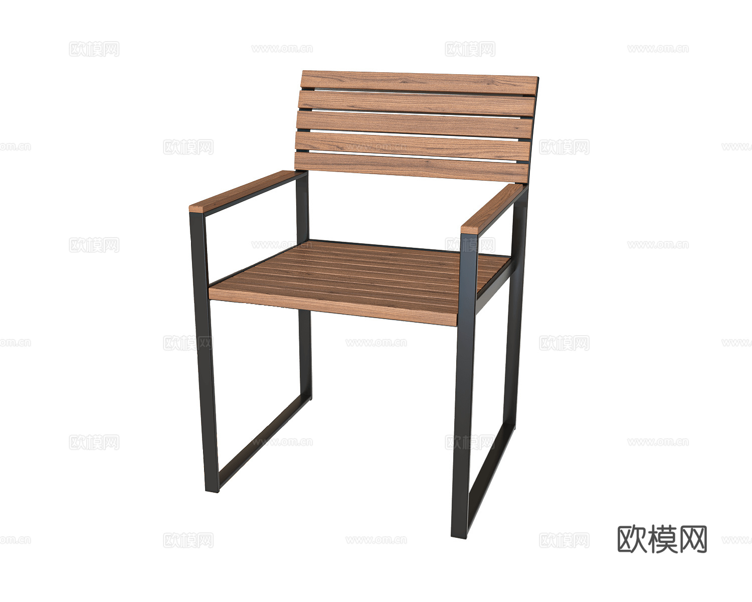 Röshults 户外餐椅 露营餐椅3d模型下载（渲染图1）