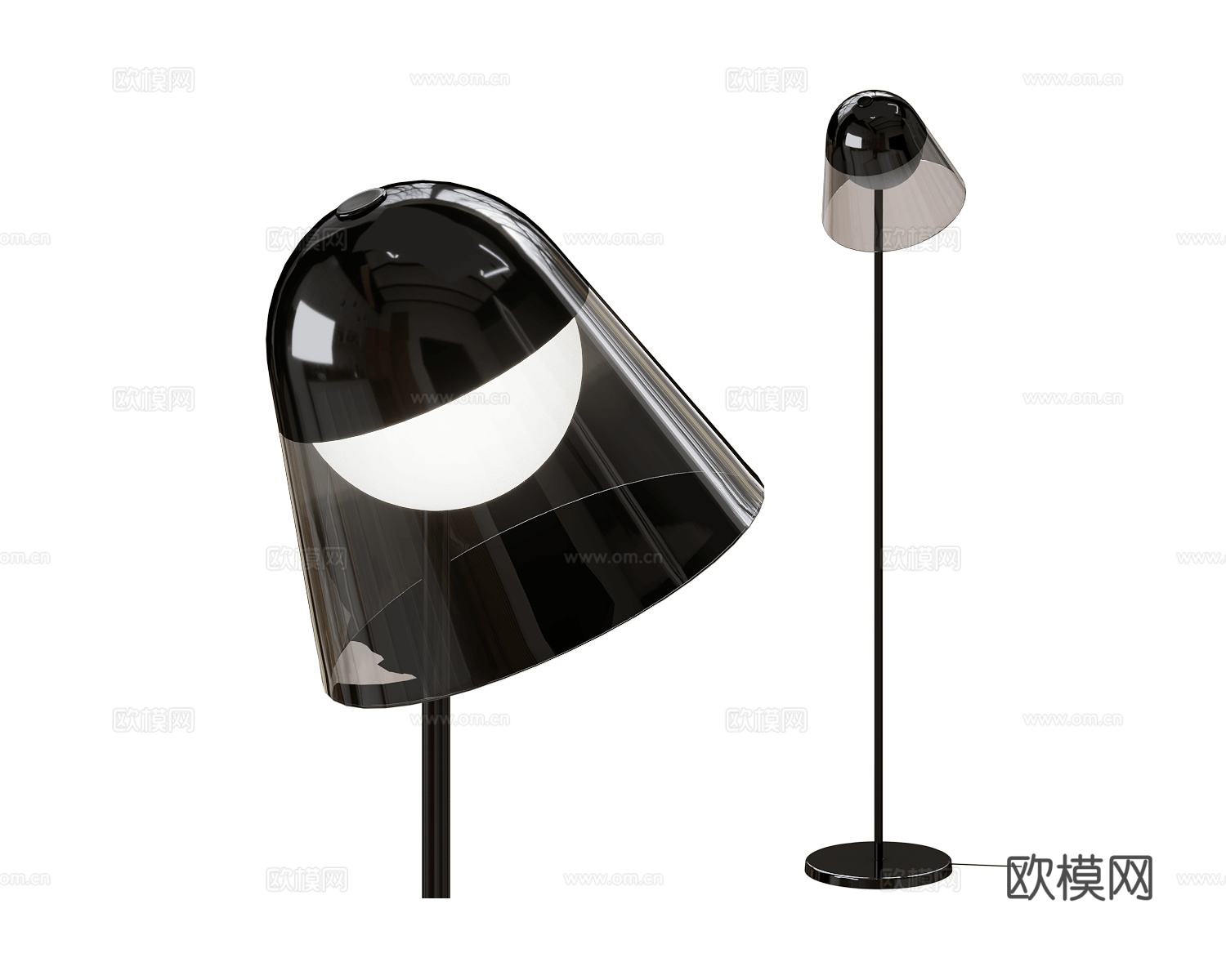 GHIDINI1961 意式落地灯3d模型下载