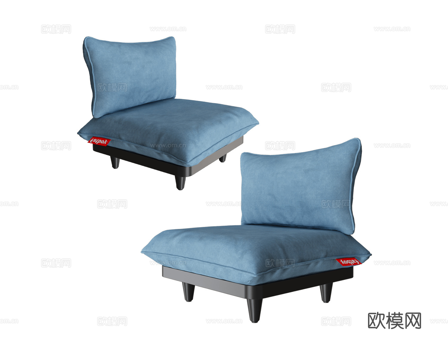 Fatboy 懒人沙发3d模型下载