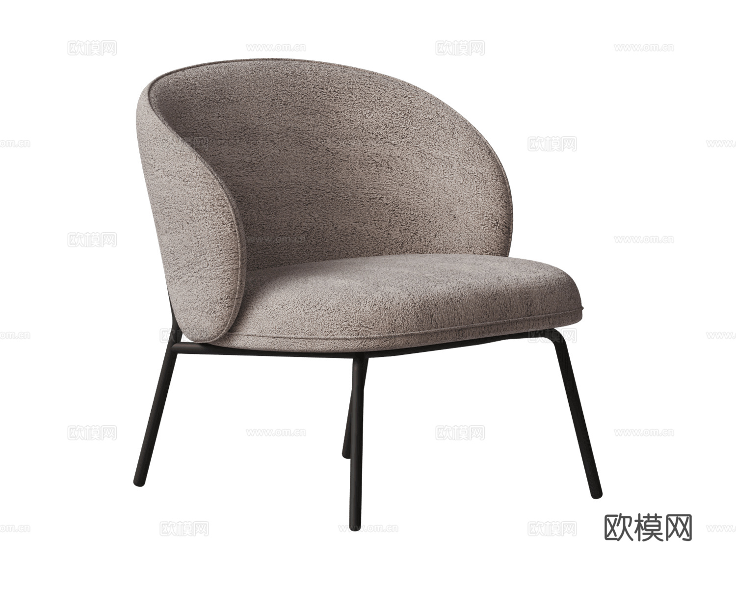 BoConcept 沙发椅 休闲椅3d模型下载（渲染图2）