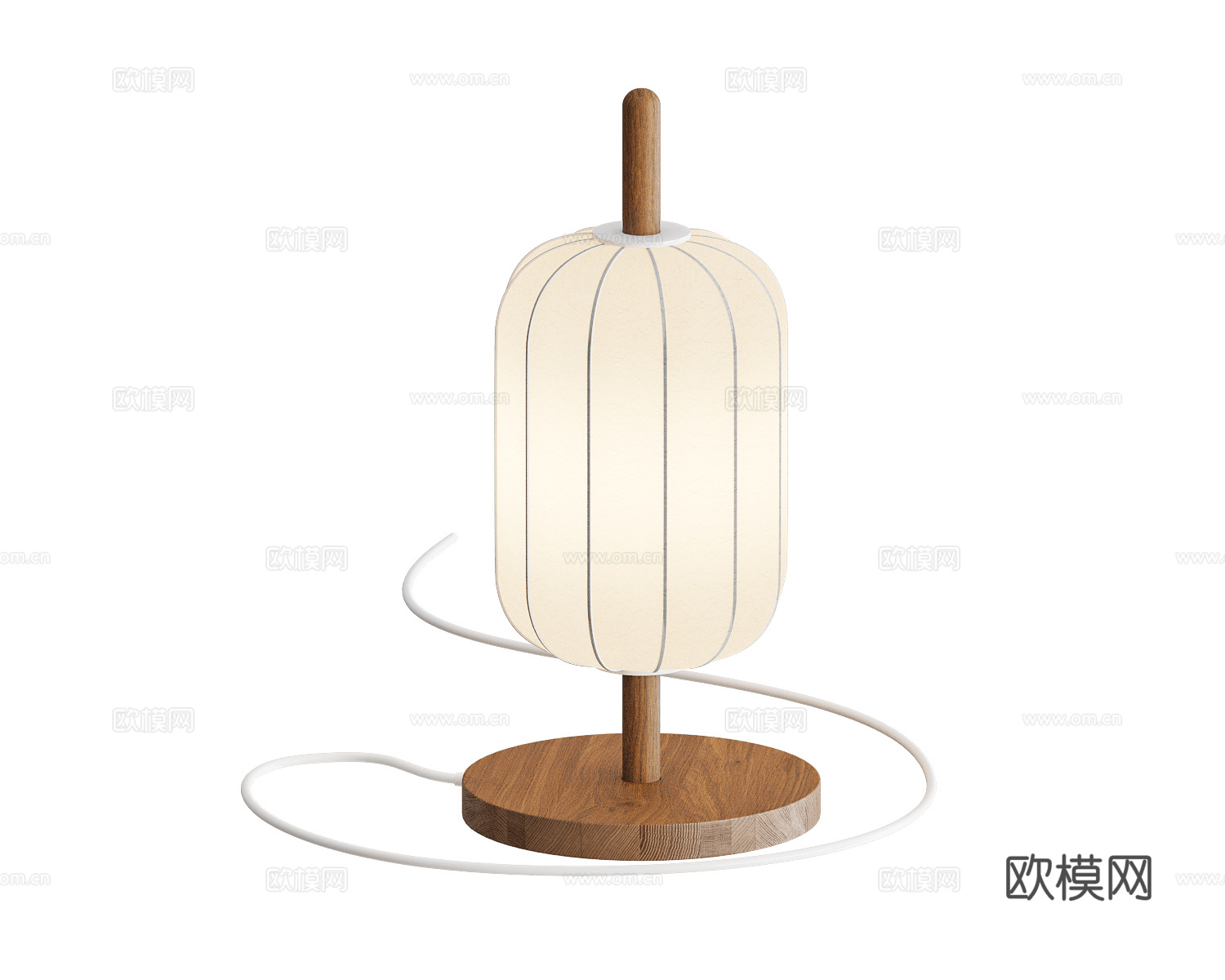 Yaratam Design 中古风台灯3d模型下载