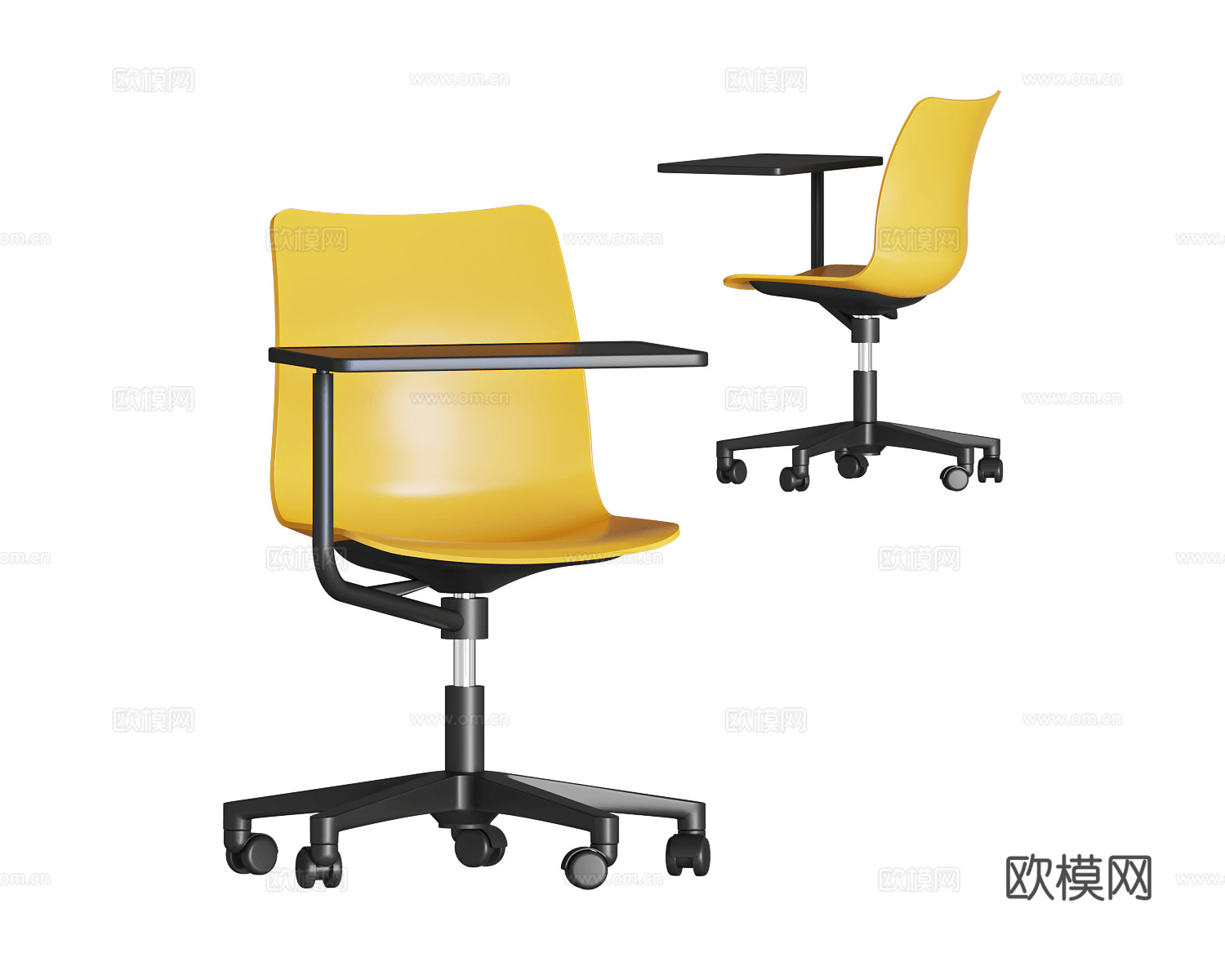 Milani 办公椅 会议椅3d模型下载