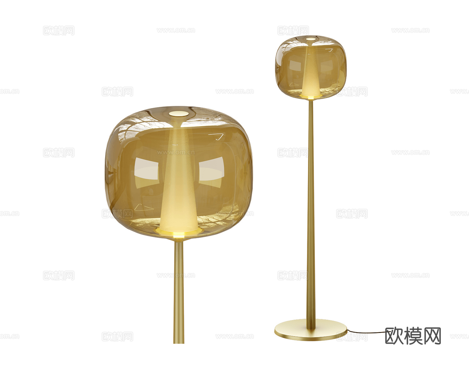 GHIDINI1961 意式落地灯3d模型下载