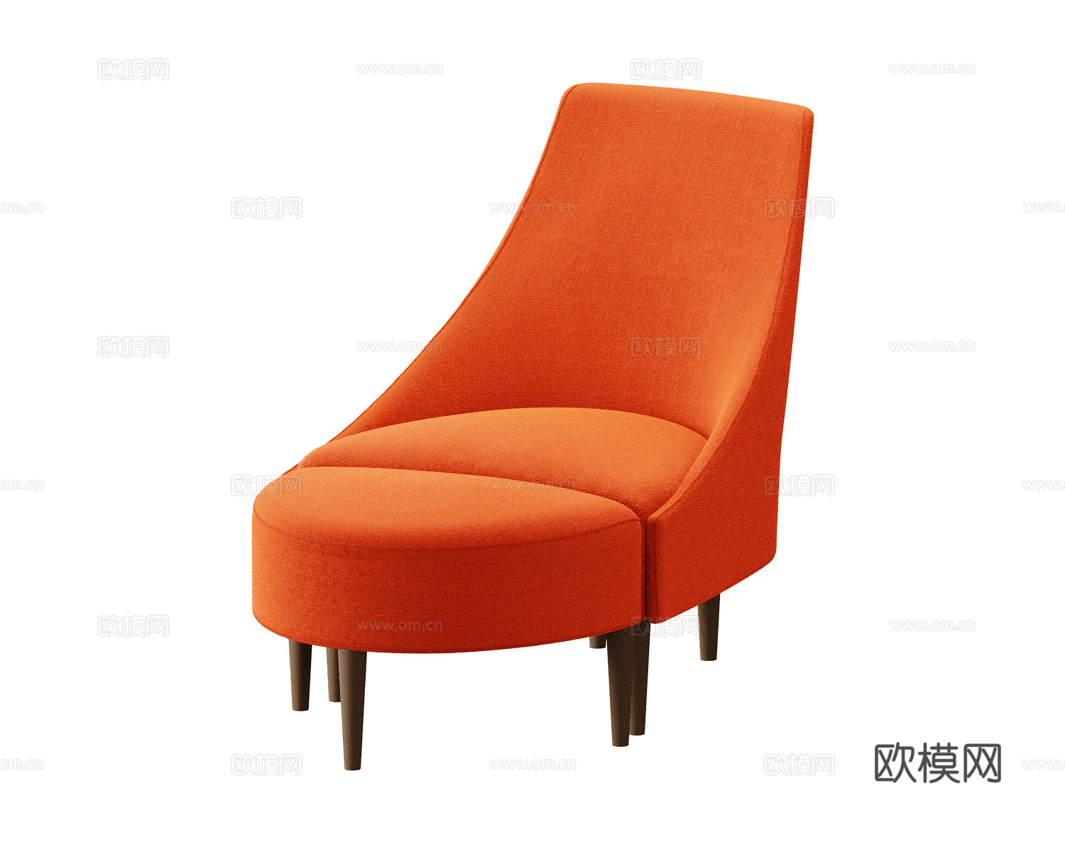 Sancal 单人沙发3d模型下载