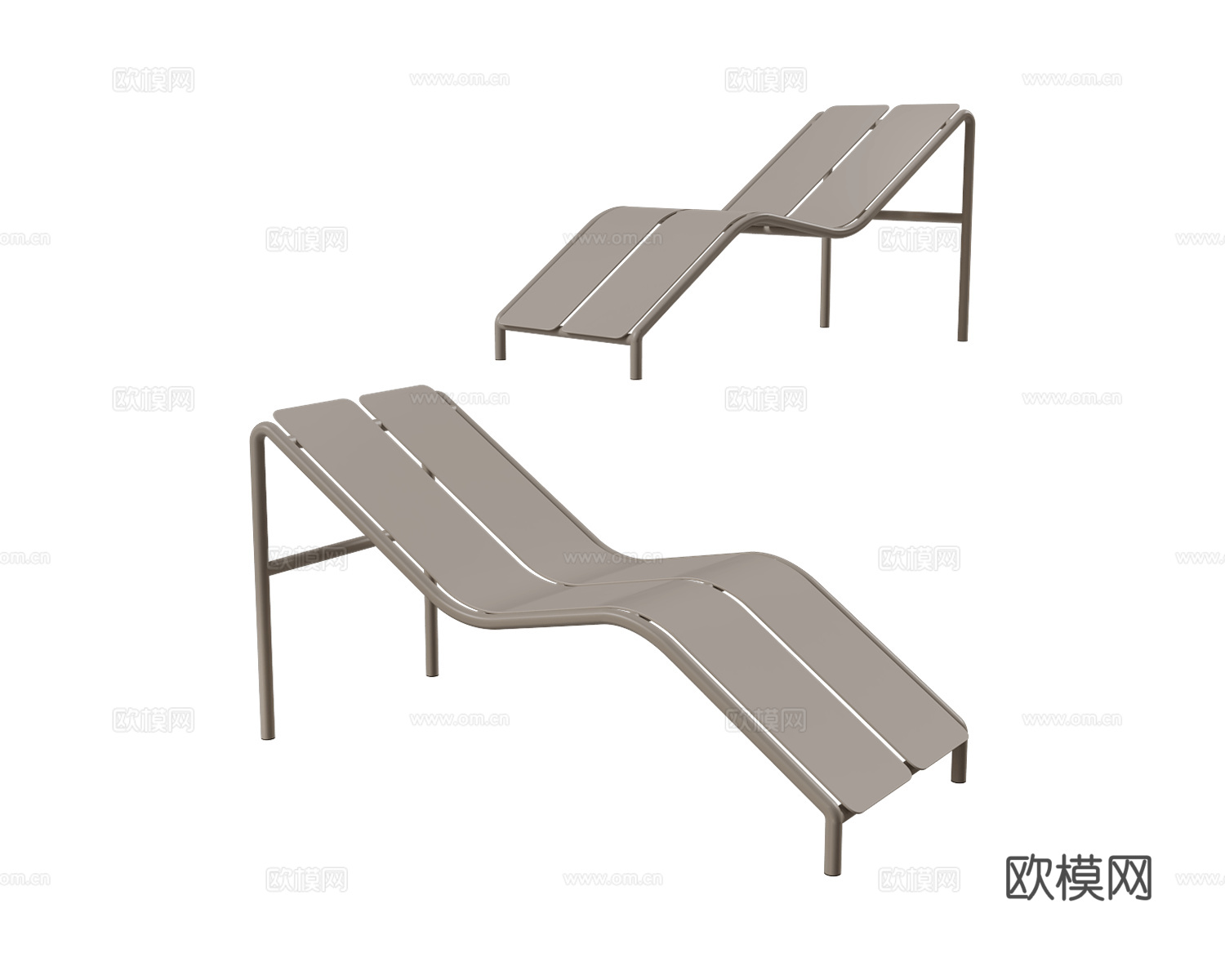 CORE objects躺椅3d模型下载