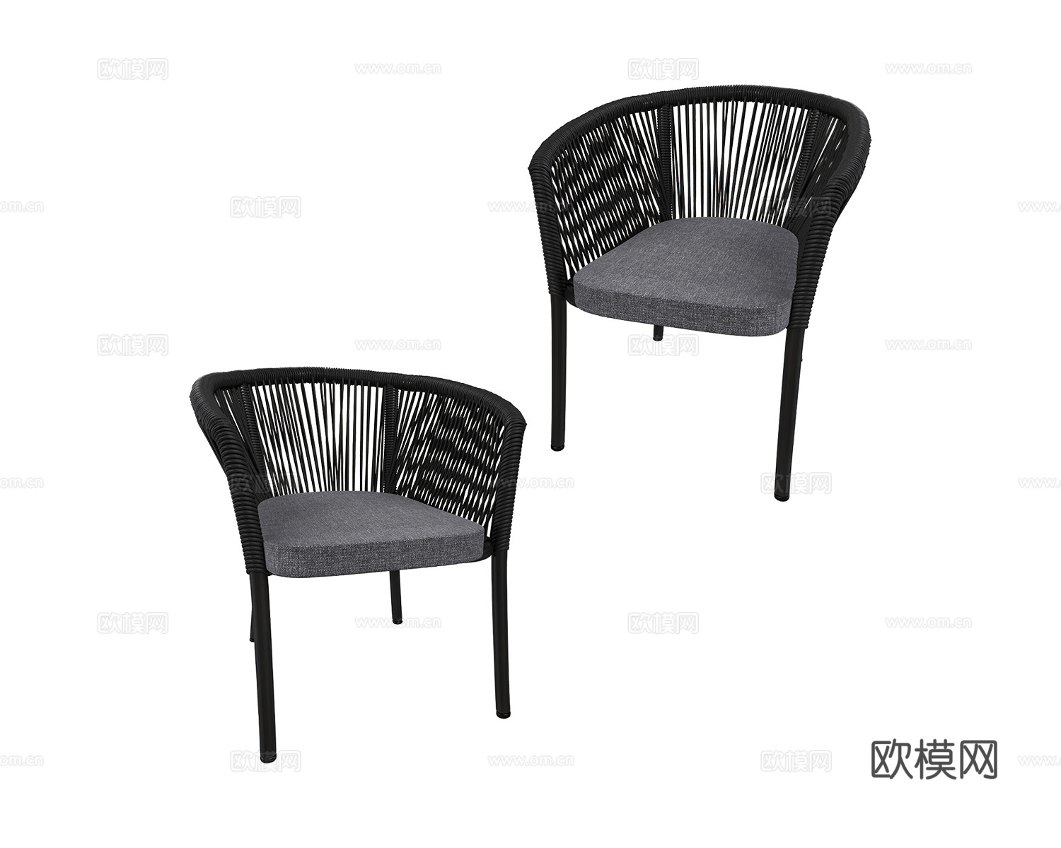 4SiS 餐椅3d模型下载