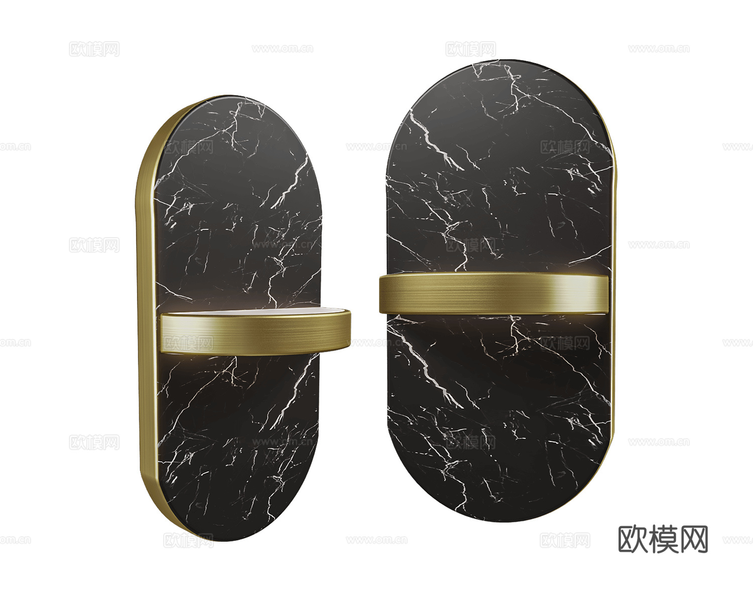 ENOstudio 意式壁灯3d模型下载