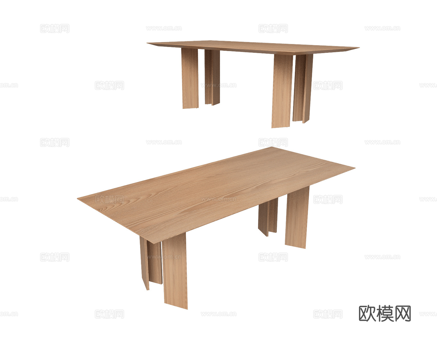 Arbore 木餐桌3d模型下载