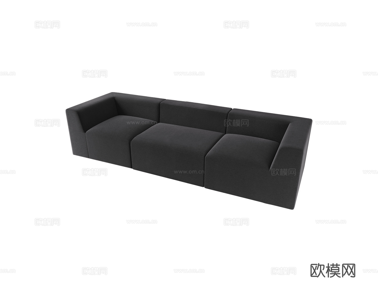 Blinde Design 三人沙发3d模型下载（渲染图1）
