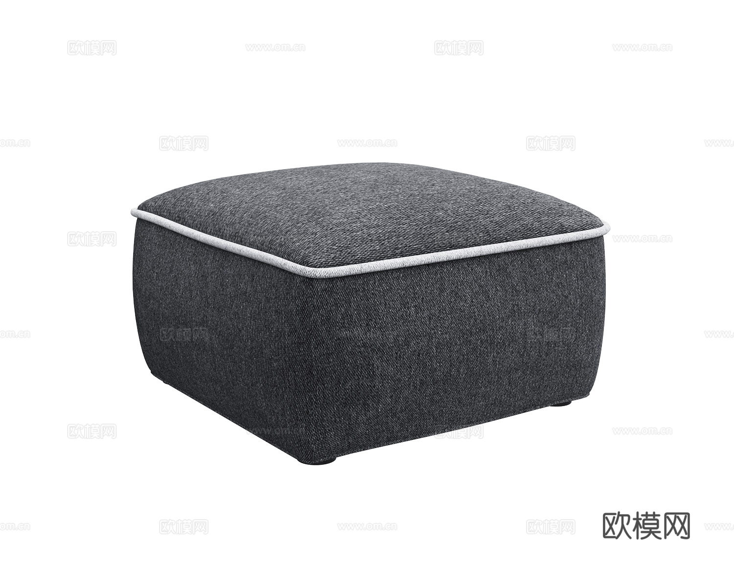 Milani 沙发凳3d模型下载