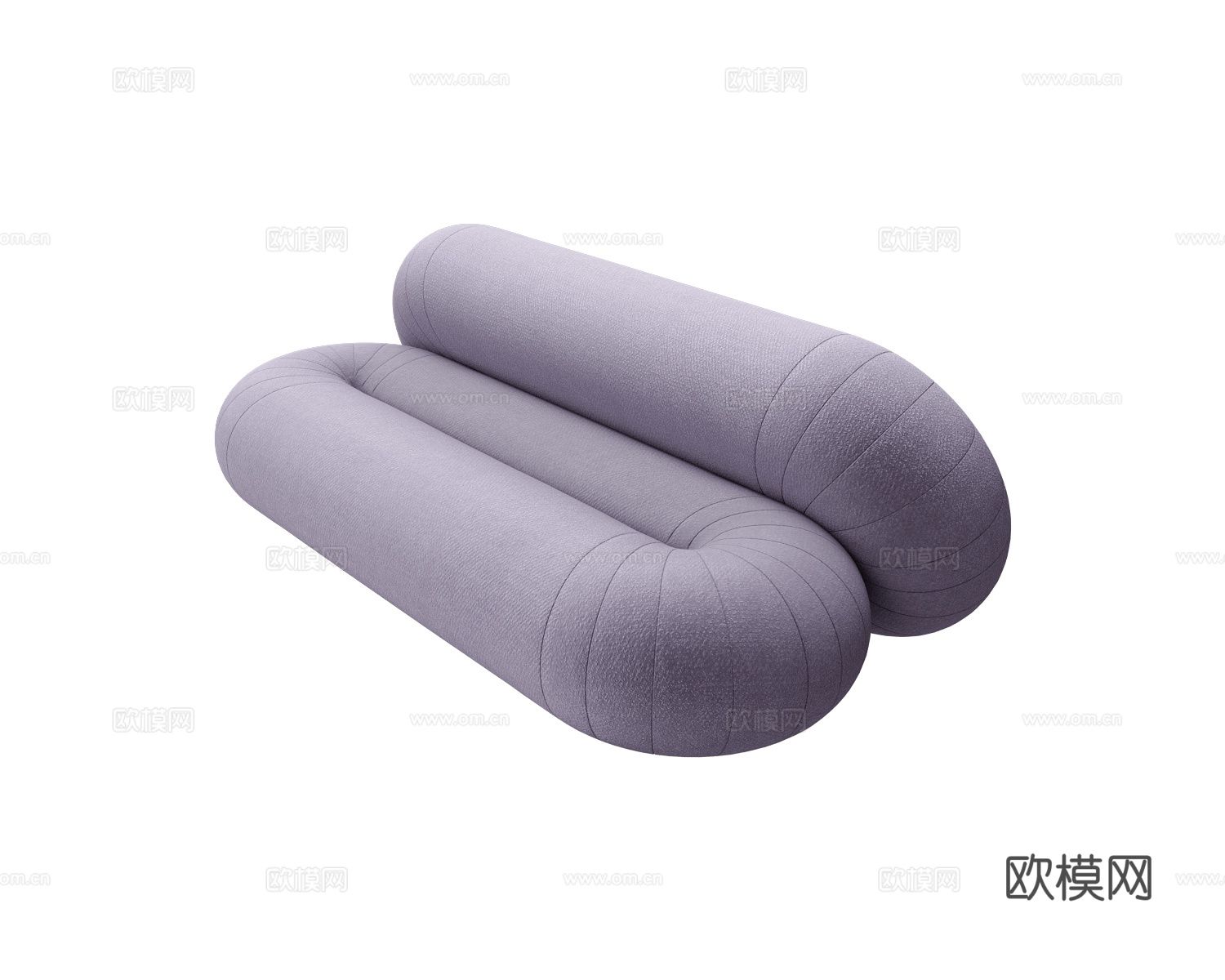 Sancal 意式软体沙发3d模型下载（渲染图2）