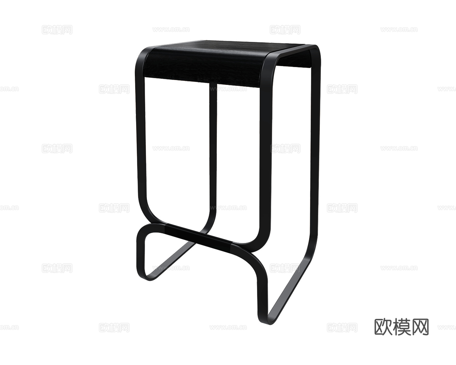 Lapalma 意式吧凳3d模型下载（渲染图2）