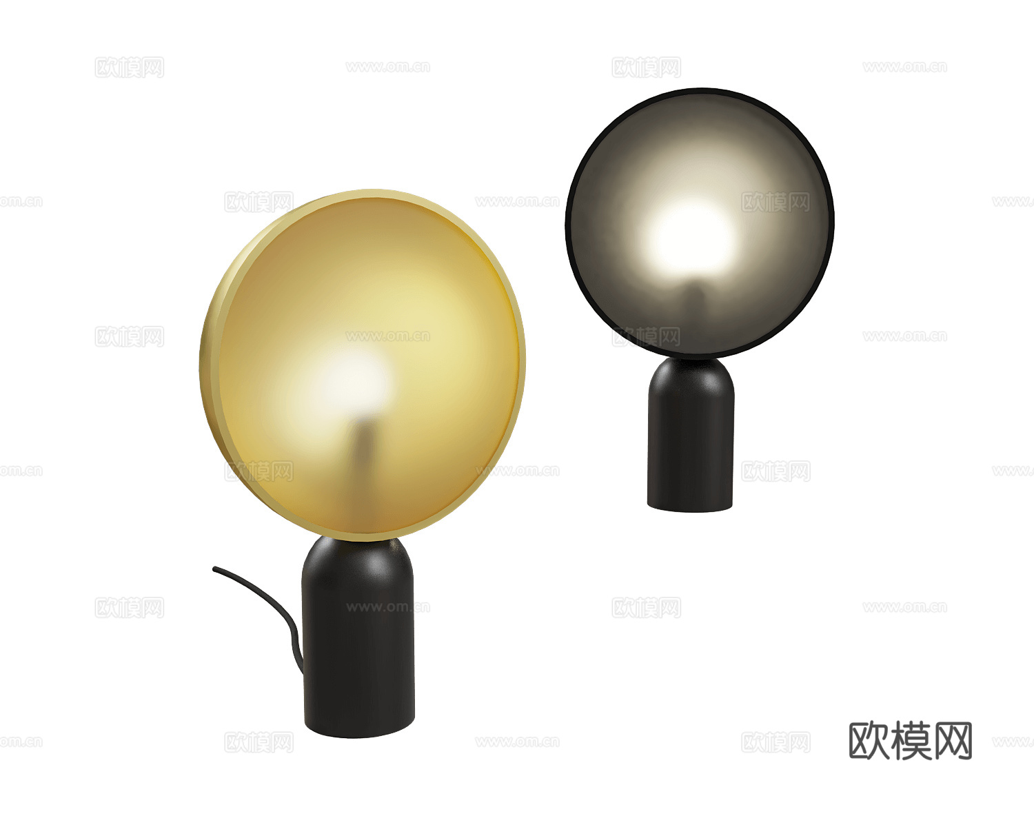 ENOstudio 意式台灯3d模型下载