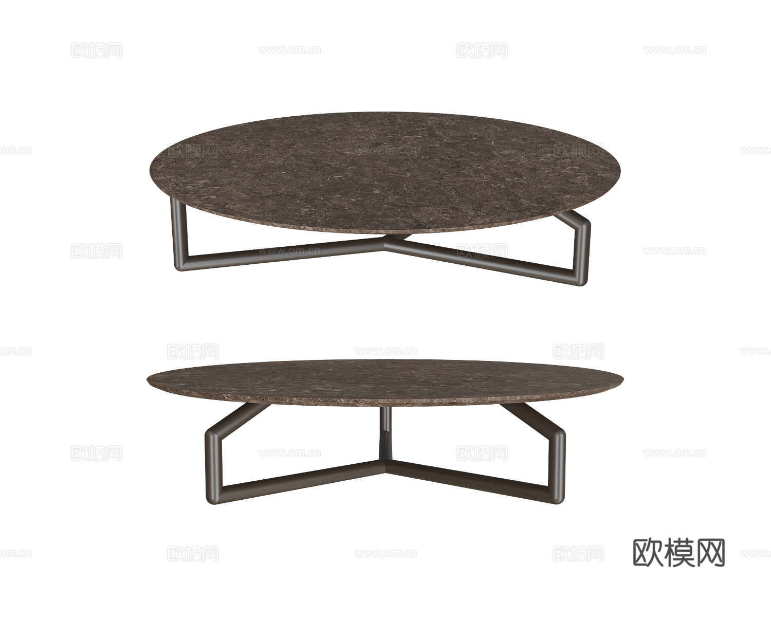 Esedra Design 圆茶几3d模型下载