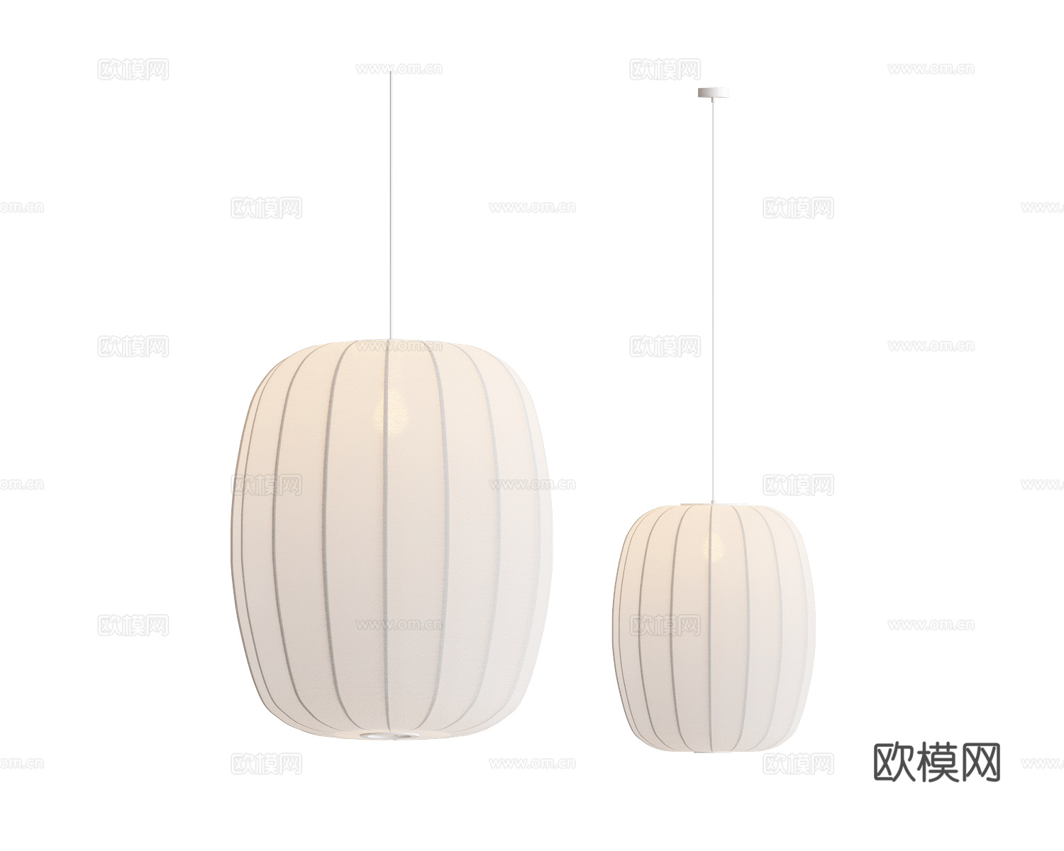 Yaratam Design原木风吊灯3d模型下载