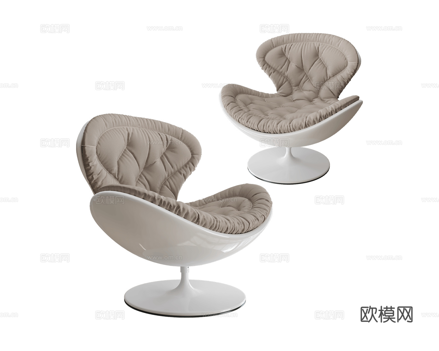 Giovannetti 意式办公椅 老板椅3d模型下载