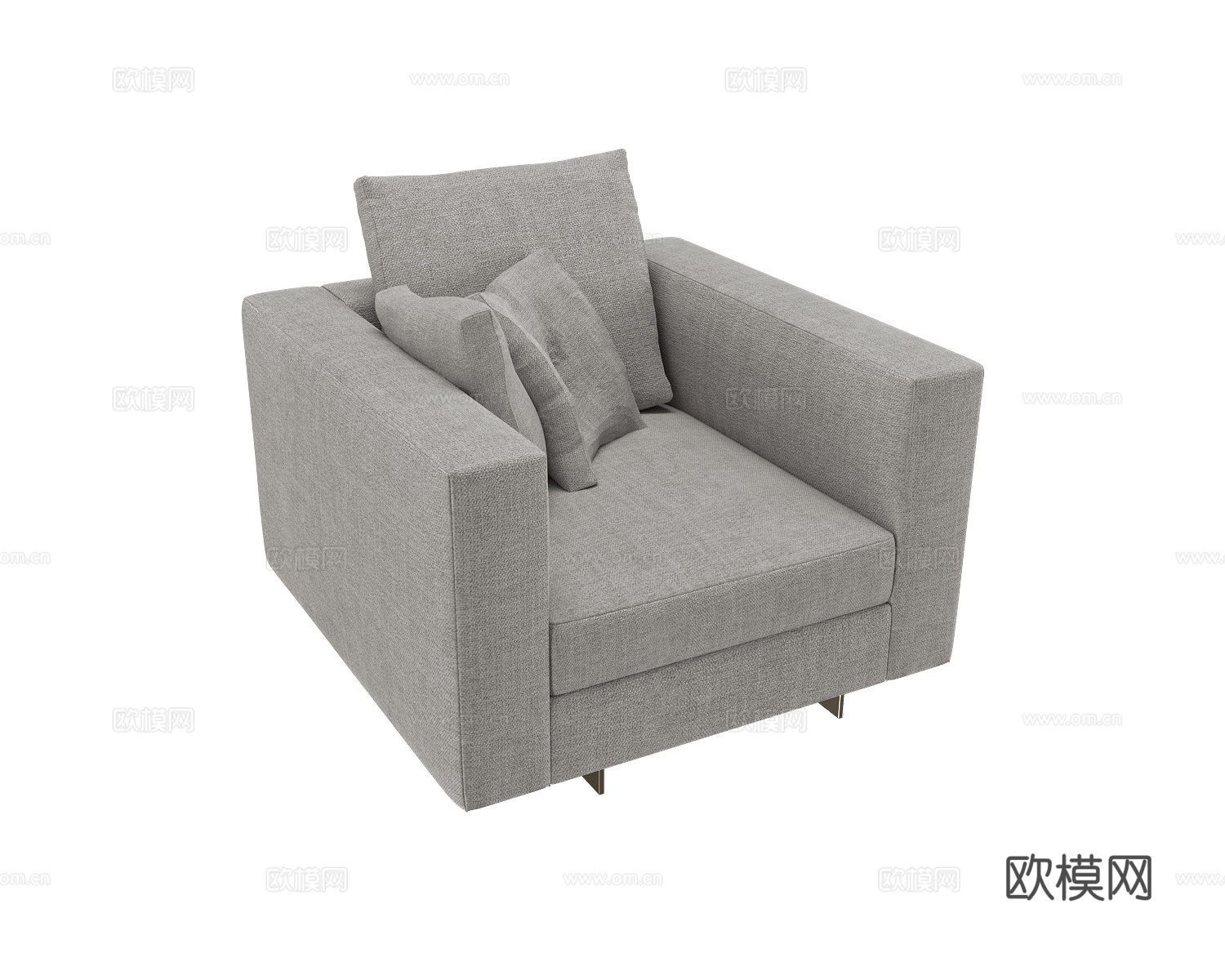 CasaDesús 单人沙发3d模型下载（渲染图1）