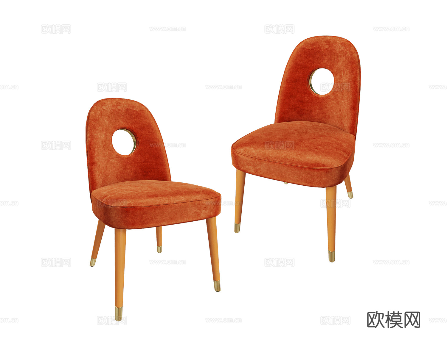 SCAPPINI HOME 餐椅3d模型下载