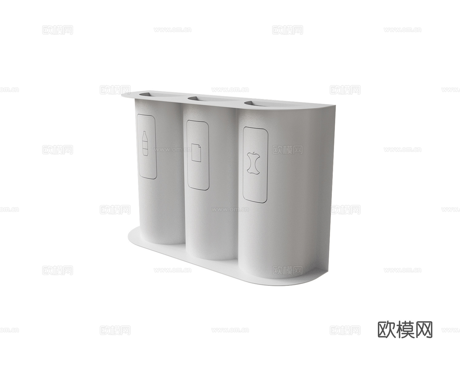 CORE objects 垃圾桶3d模型下载