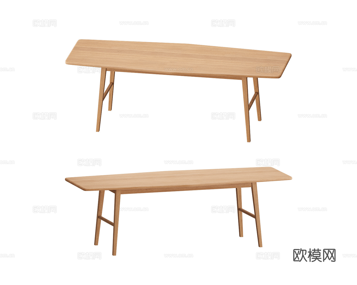 Yaratam Design 原木餐桌3d模型下载