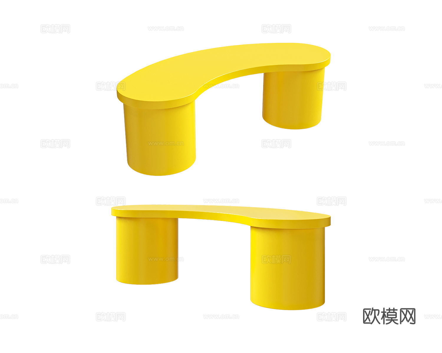 CORE objects 多巴胺书桌3d模型下载