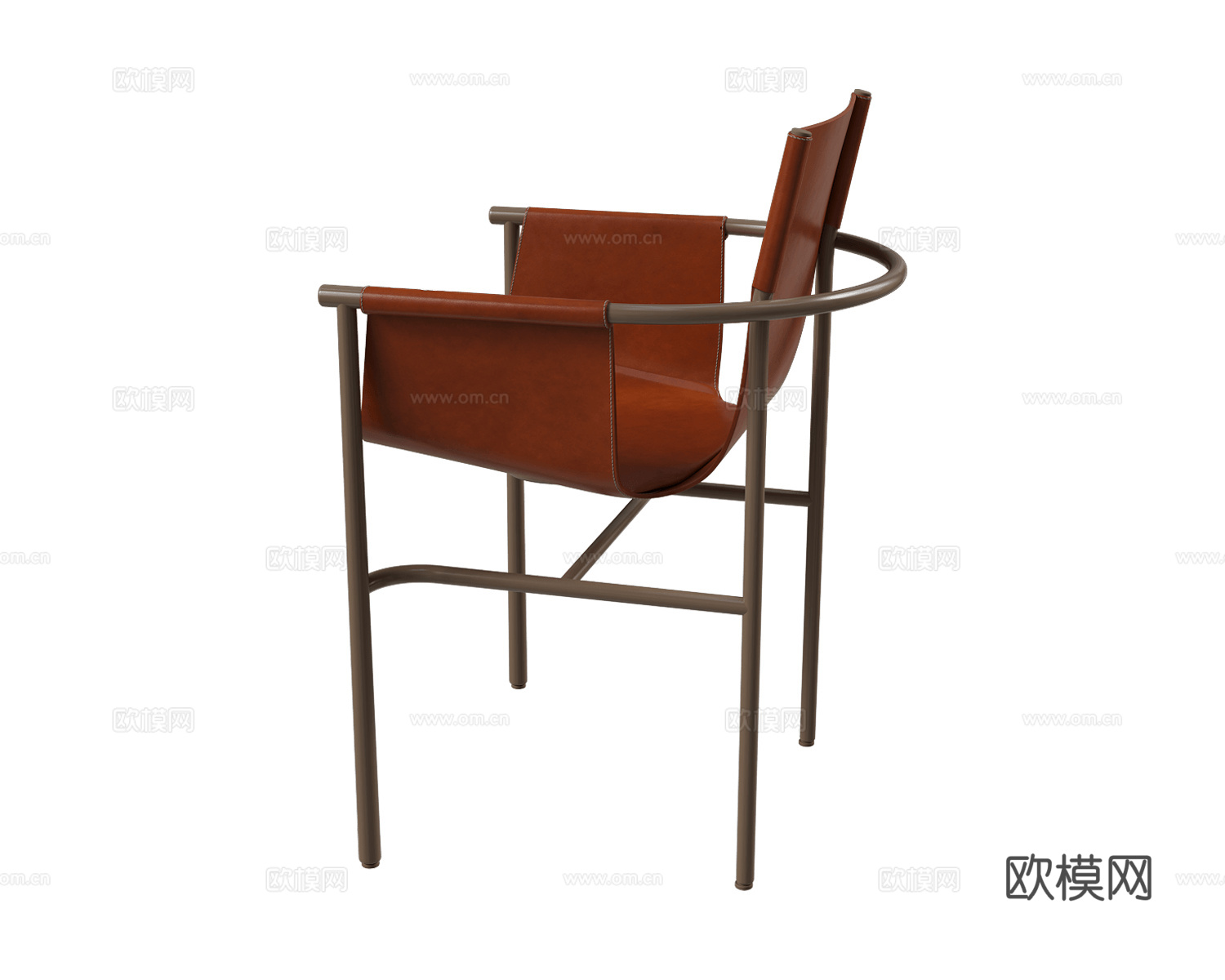 Paolo Castelli 意式餐椅3d模型下载（渲染图2）