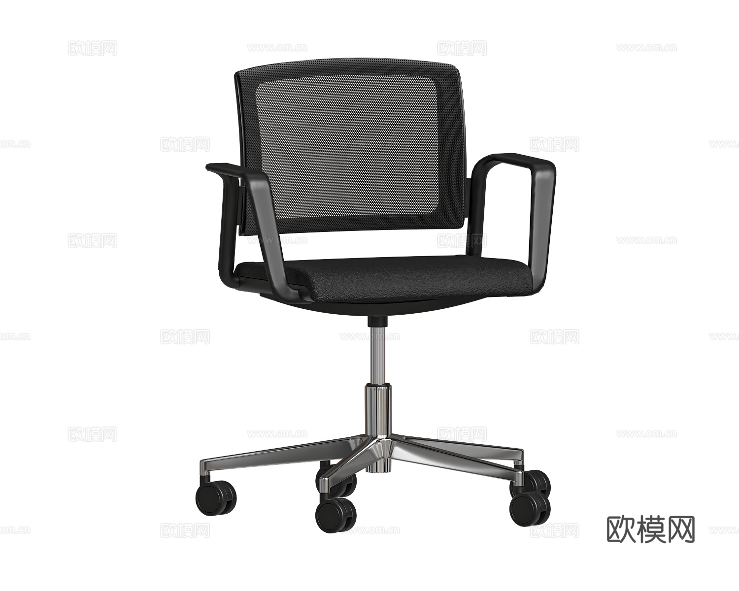 Milani 办公椅 会议椅3d模型下载