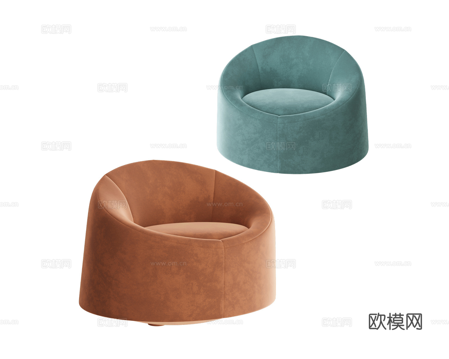 Saiwala 懒人沙发单人沙发3d模型下载