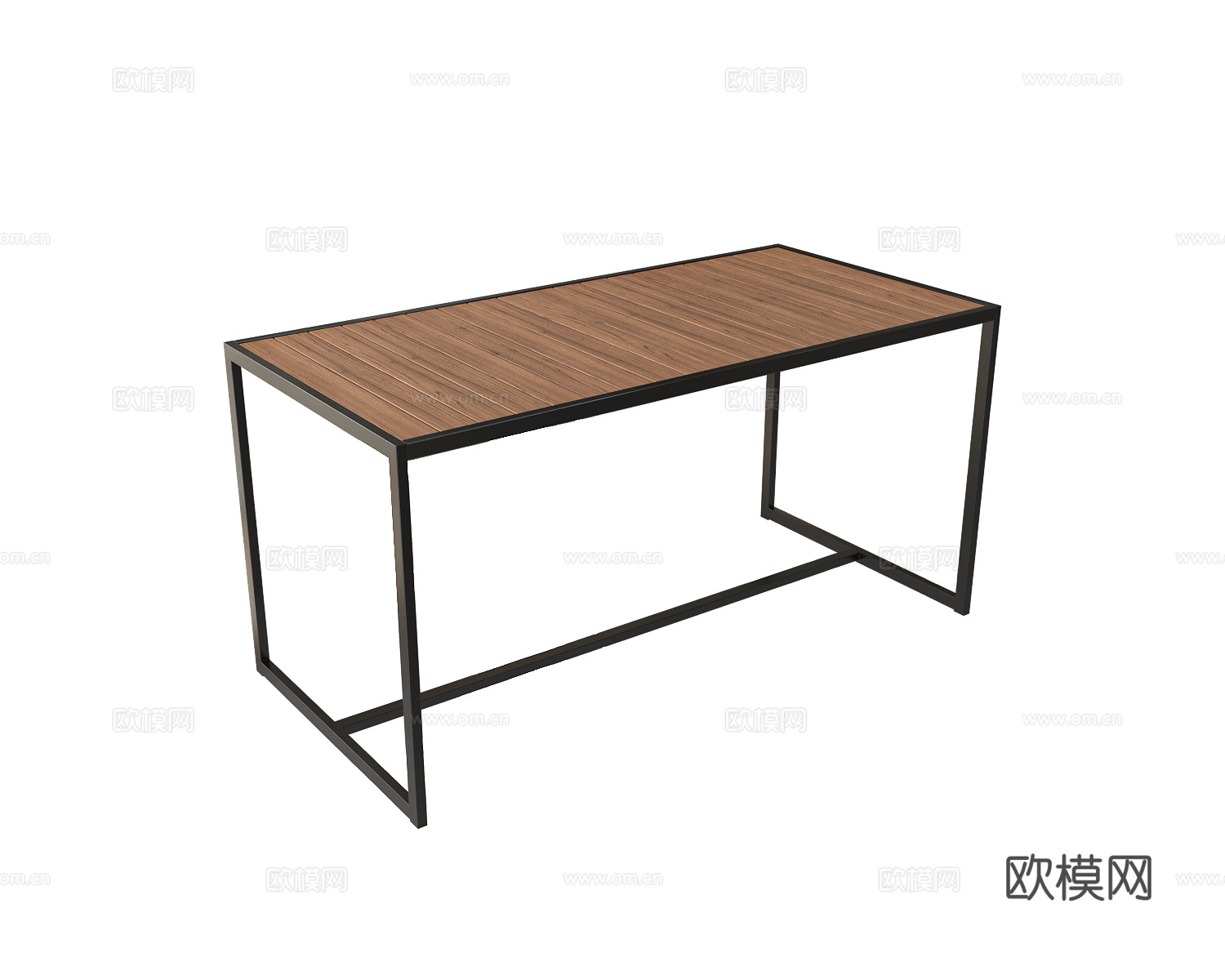 Röshults 露营户外餐桌3d模型下载