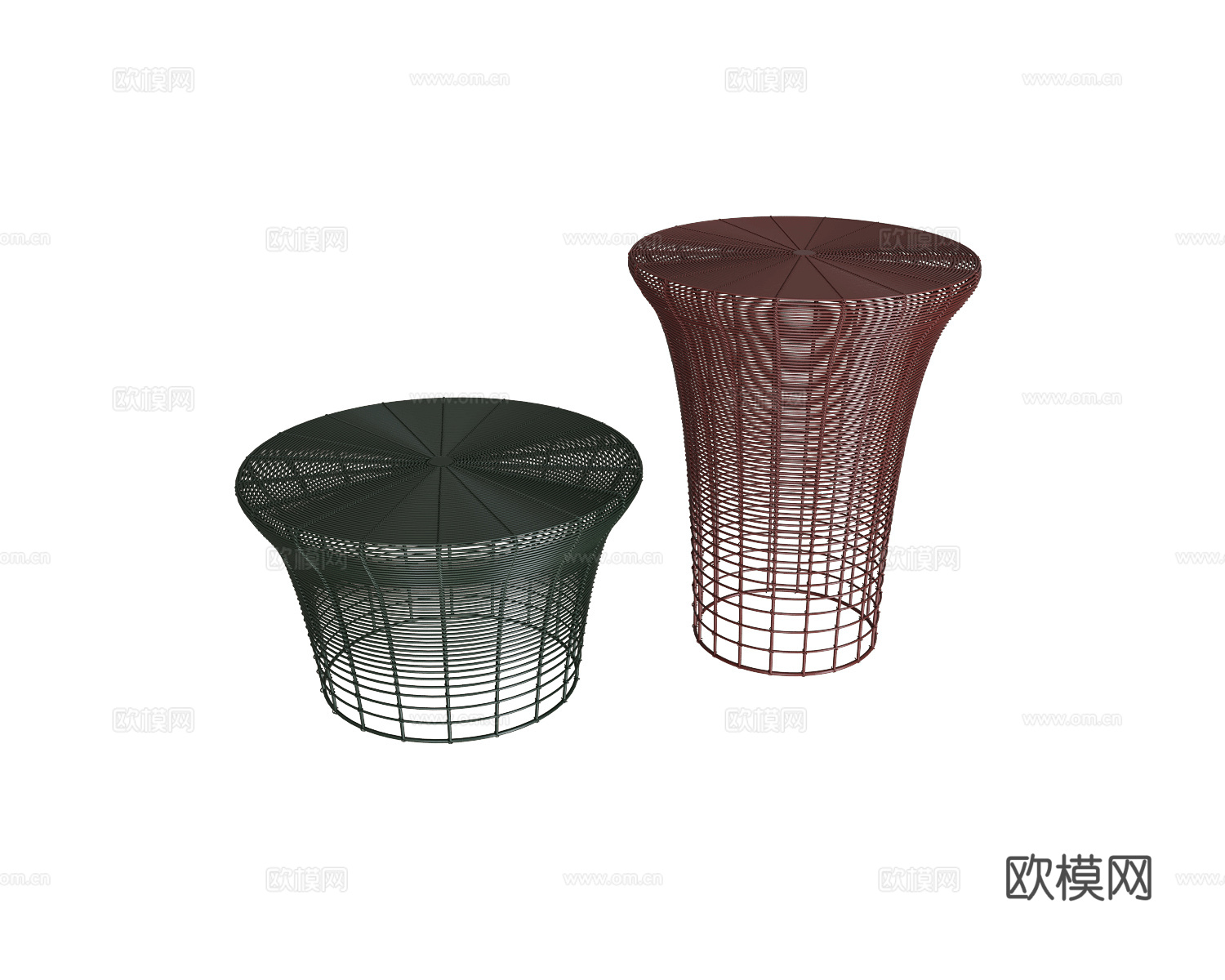 Gandía Blasco 户外茶几3d模型下载（渲染图1）