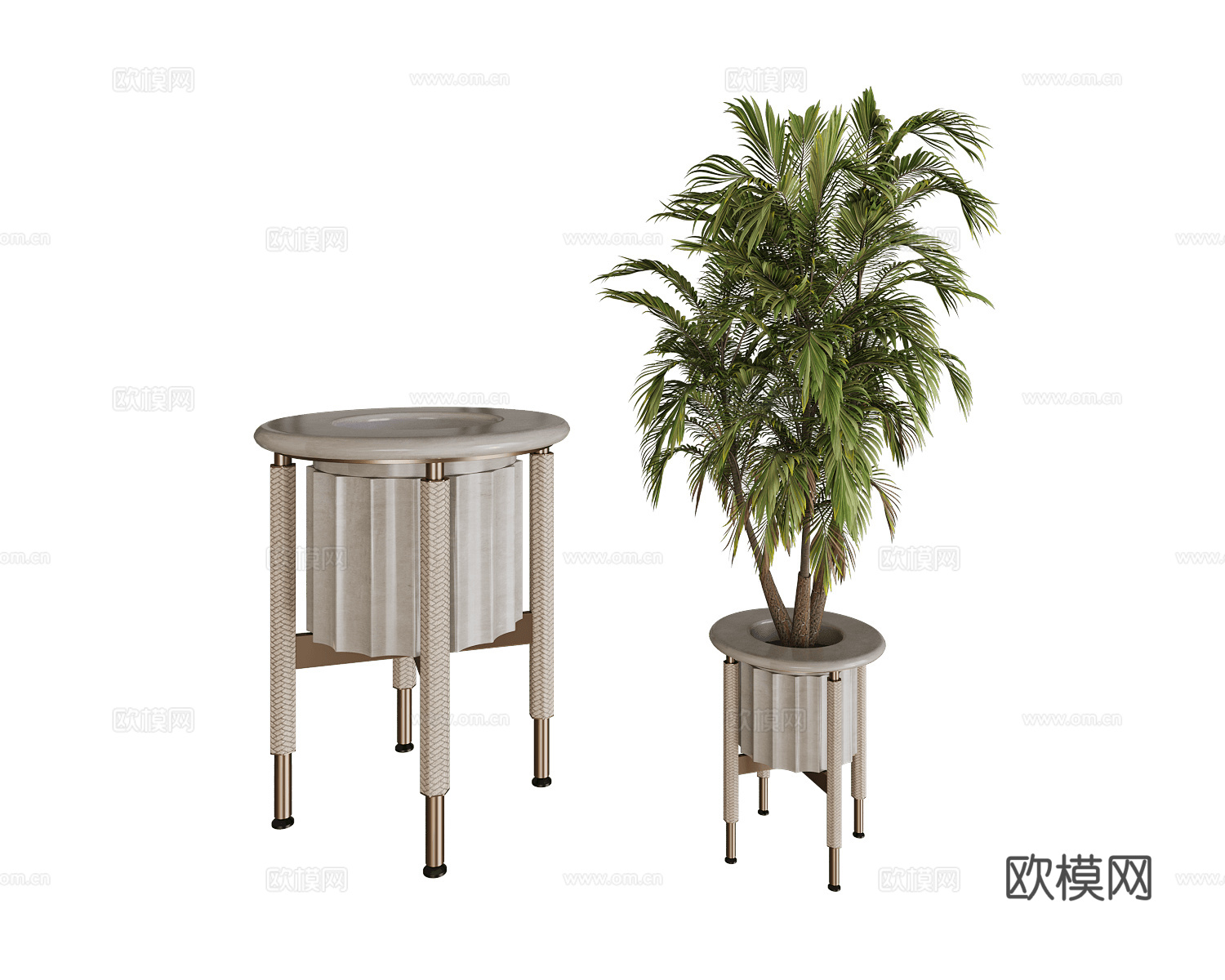 Paolo Castelli 盆栽植物3d模型下载