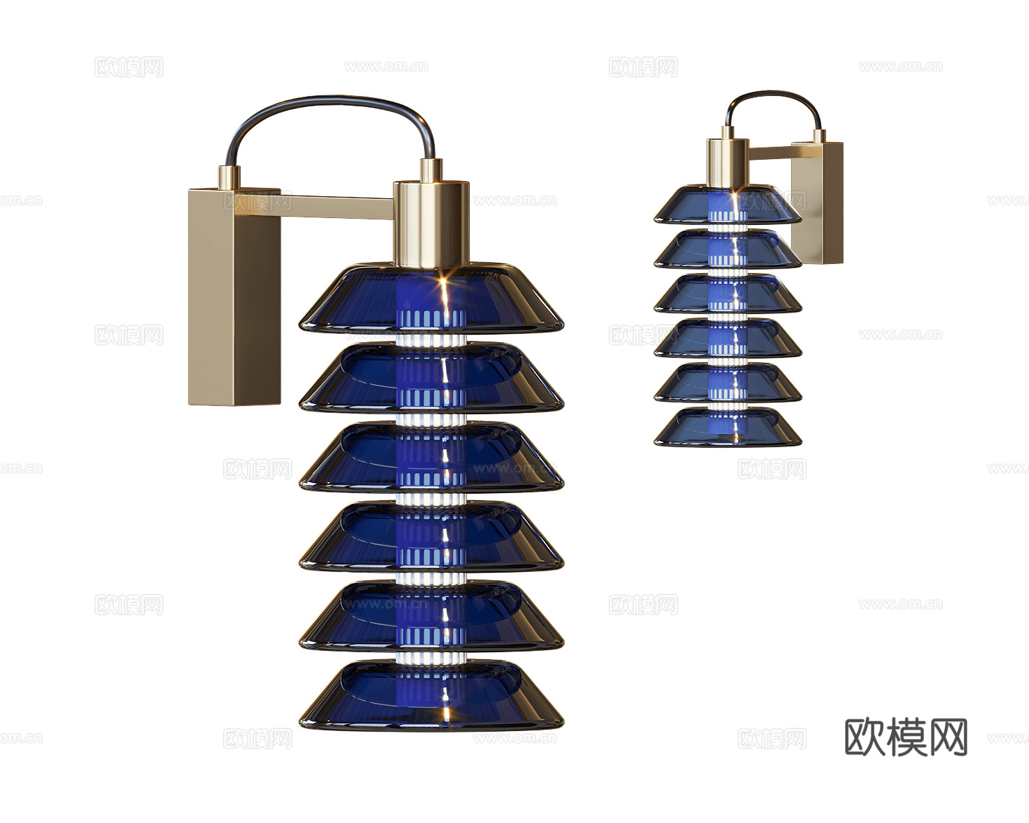 Paolo Castelli 轻奢壁灯3d模型下载