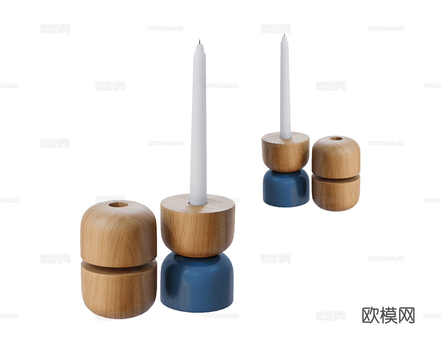 Yaratam Design 烛台灯3d模型下载