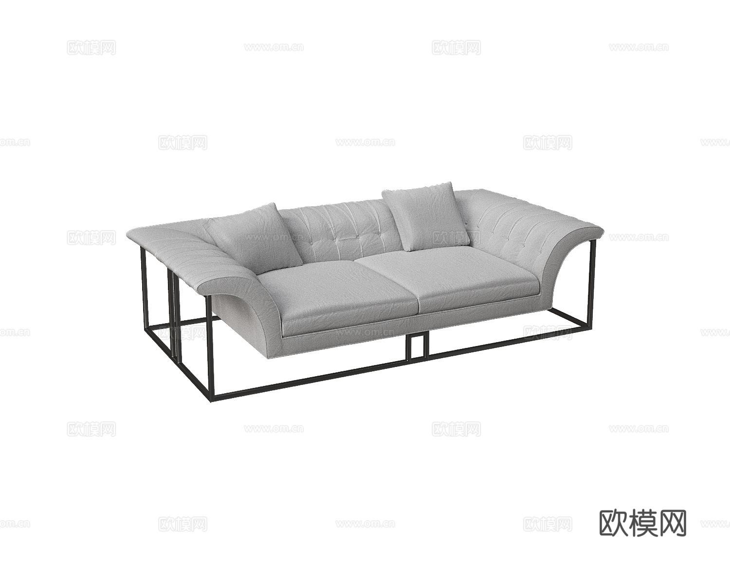 ERBA ITALIA 多人沙发3d模型下载（渲染图1）