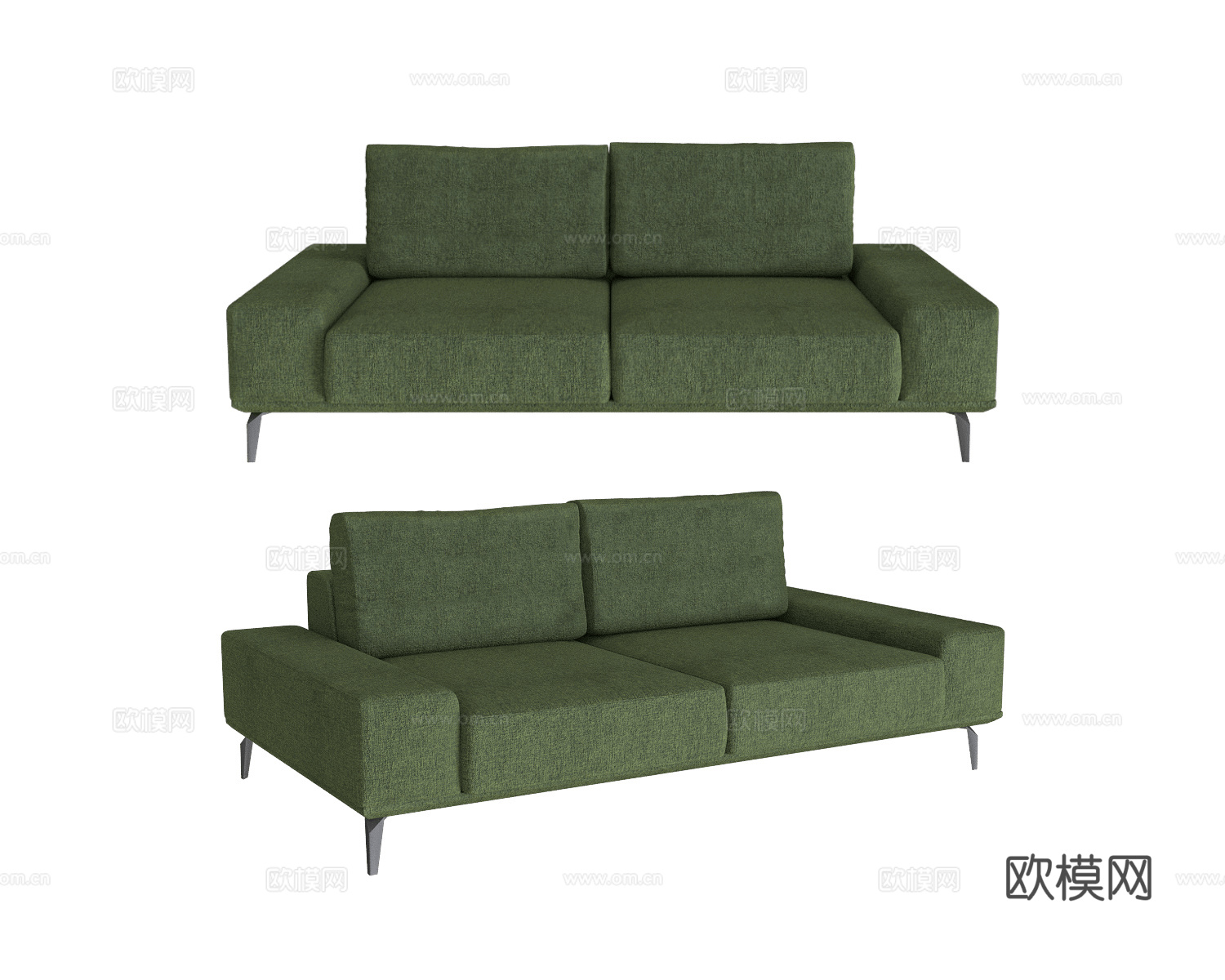 Masterfabrik 双人沙发3d模型下载