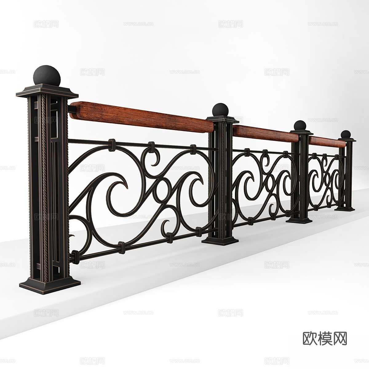 栏杆11333d模型下载