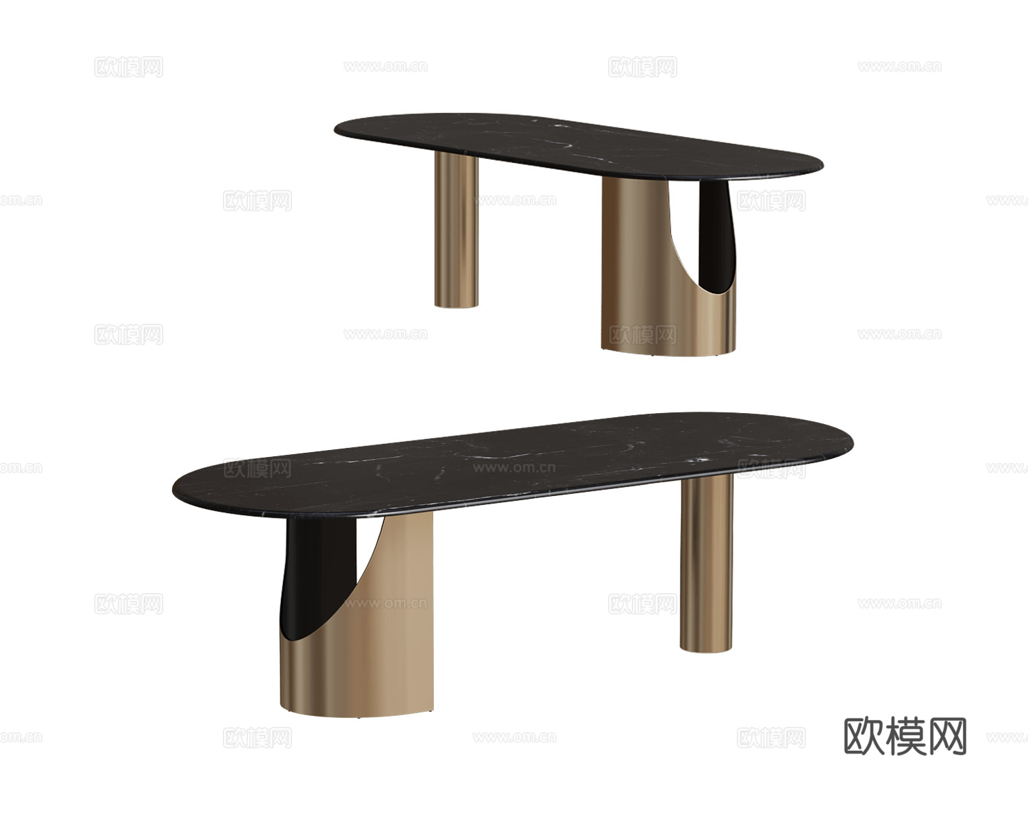 Paolo Castelli 餐桌3d模型下载