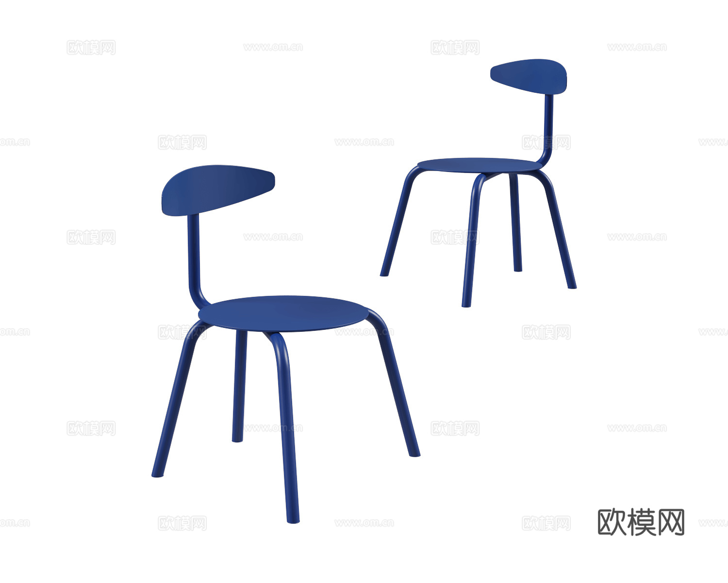 CORE objects 餐椅3d模型下载