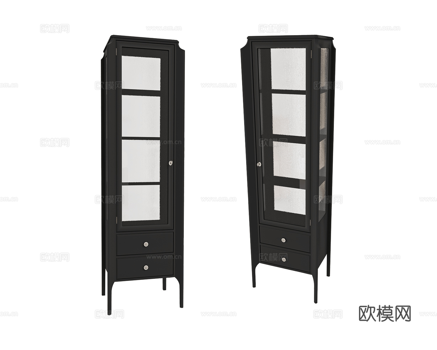 Dantone Home 美式酒柜3d模型下载