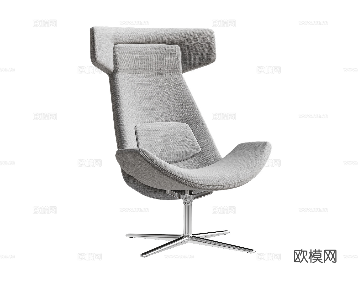 Milani 办公椅 经理椅3d模型下载