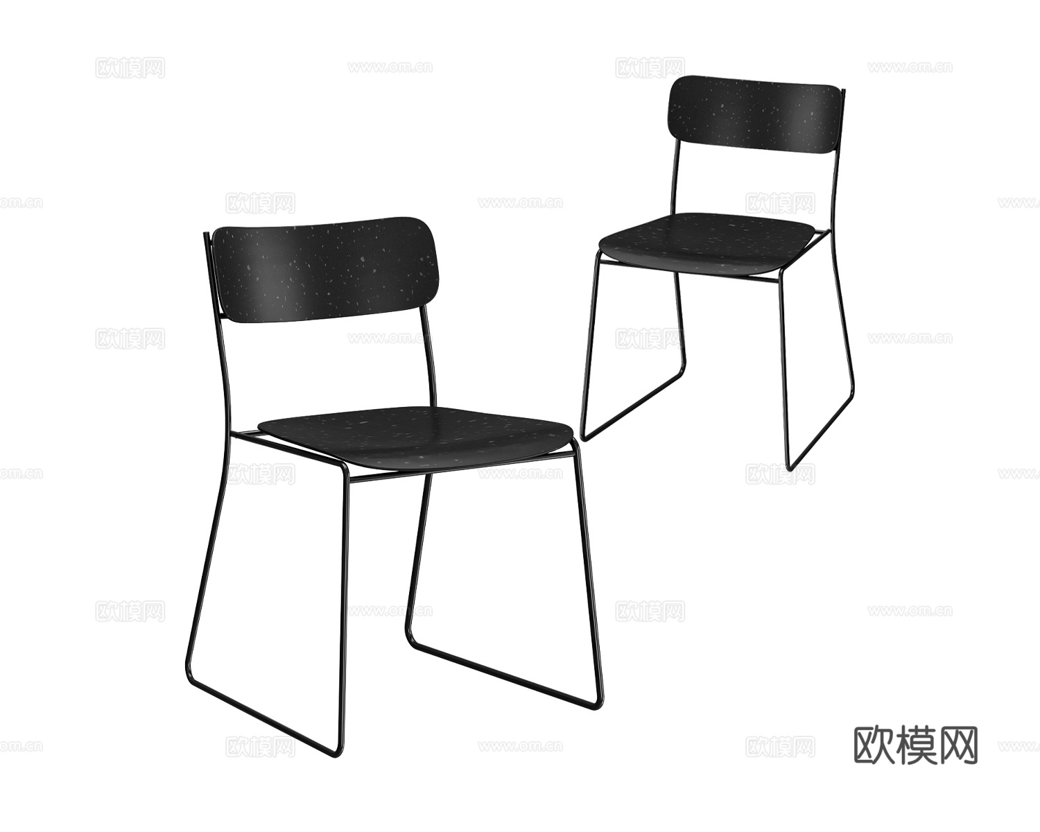 NOMA 餐椅3d模型下载